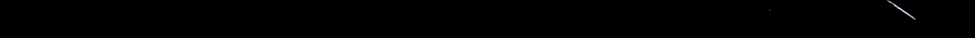 Processed fireball image