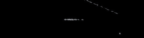 Processed fireball image