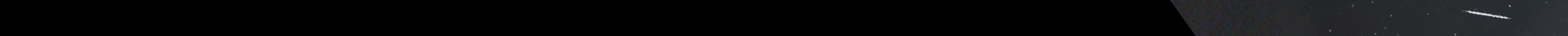 Unprocessed fireball image