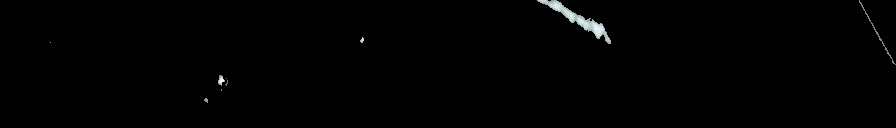 Processed fireball image