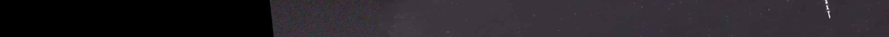 Unprocessed fireball image