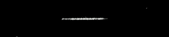 Processed fireball image