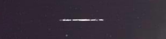 Unprocessed fireball image