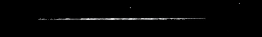 Processed fireball image