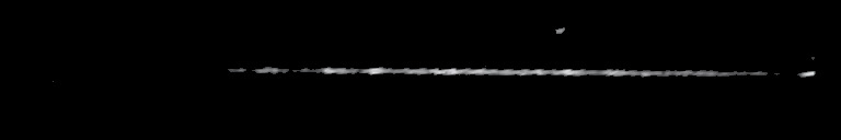 Processed fireball image