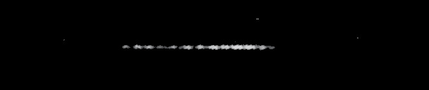 Processed fireball image