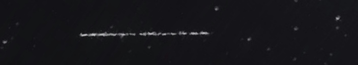 Unprocessed fireball image