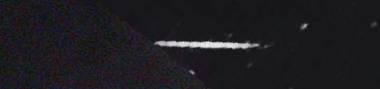 Unprocessed fireball image