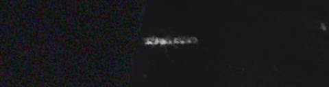 Unprocessed fireball image