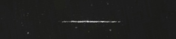 Unprocessed fireball image