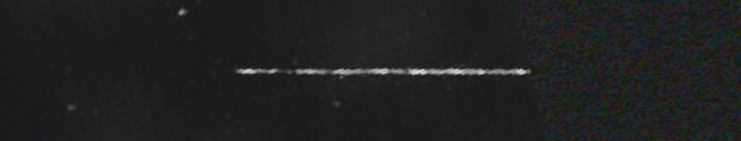 Unprocessed fireball image