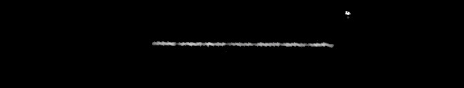 Processed fireball image