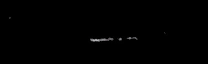 Processed fireball image