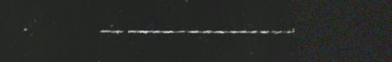 Unprocessed fireball image