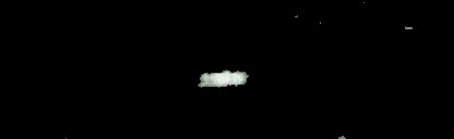 Processed fireball image