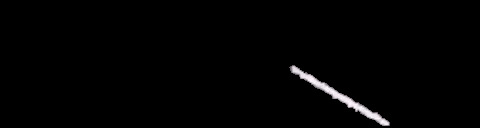 Processed fireball image