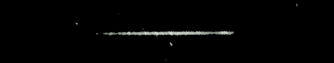 Processed fireball image