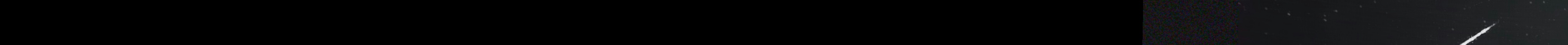 Unprocessed fireball image