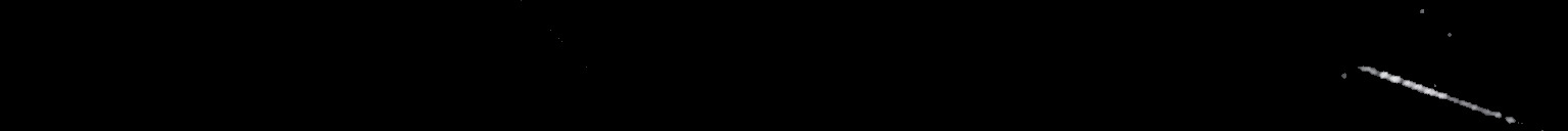 Processed fireball image