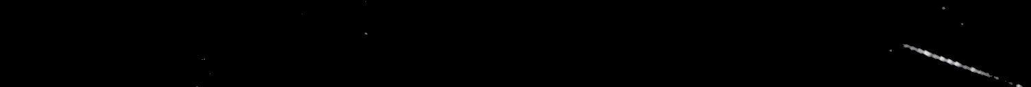 Processed fireball image