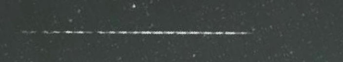 Unprocessed fireball image