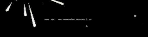 Processed fireball image