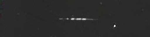 Unprocessed fireball image