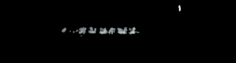 Processed fireball image