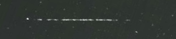 Unprocessed fireball image