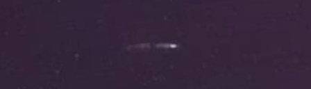 Unprocessed fireball image