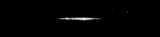 Processed fireball image