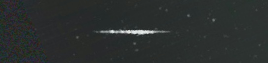 Unprocessed fireball image