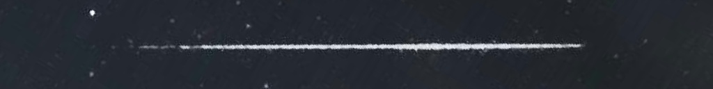 Unprocessed fireball image