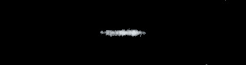 Processed fireball image