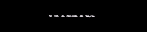 Processed fireball image
