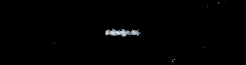 Processed fireball image