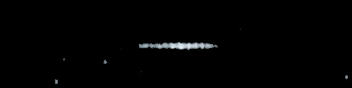 Processed fireball image