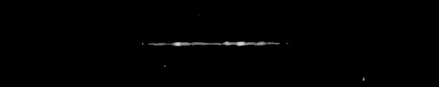 Processed fireball image