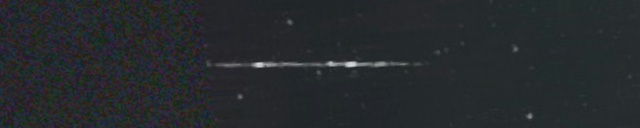 Unprocessed fireball image