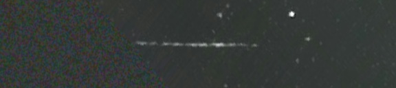 Unprocessed fireball image