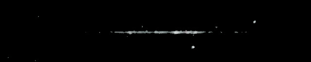 Processed fireball image