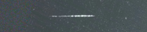 Unprocessed fireball image