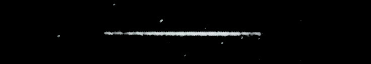 Processed fireball image