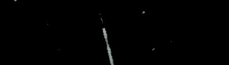 Processed fireball image