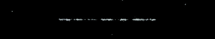 Processed fireball image