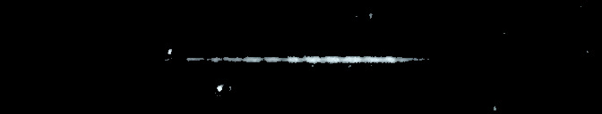 Processed fireball image