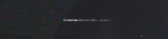 Unprocessed fireball image