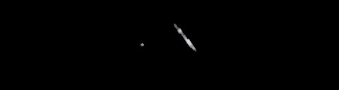 Processed fireball image