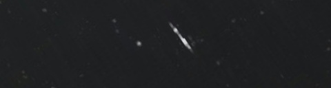 Unprocessed fireball image