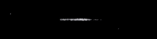Processed fireball image